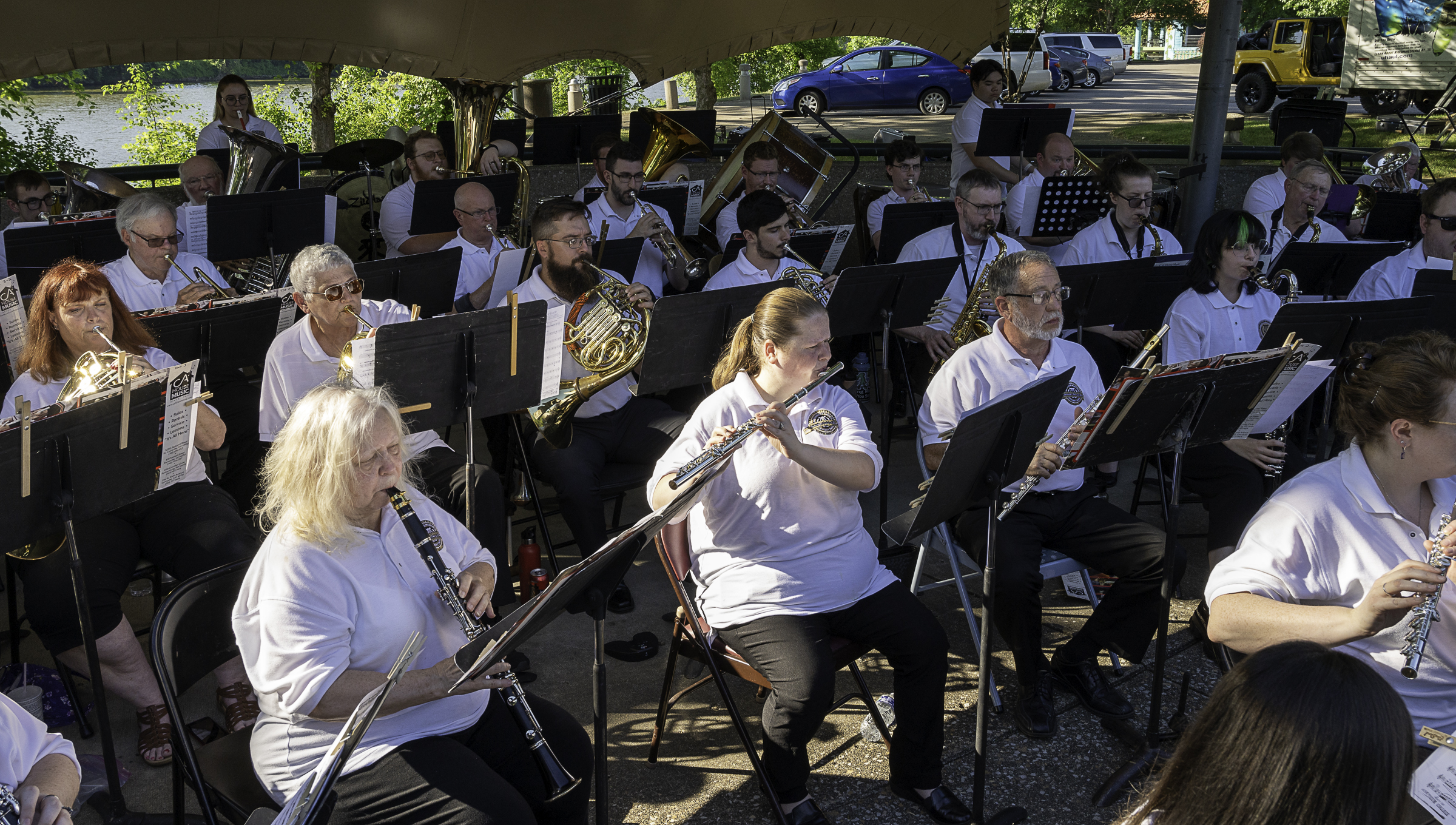 Photo of the Zanesville Memorial Band