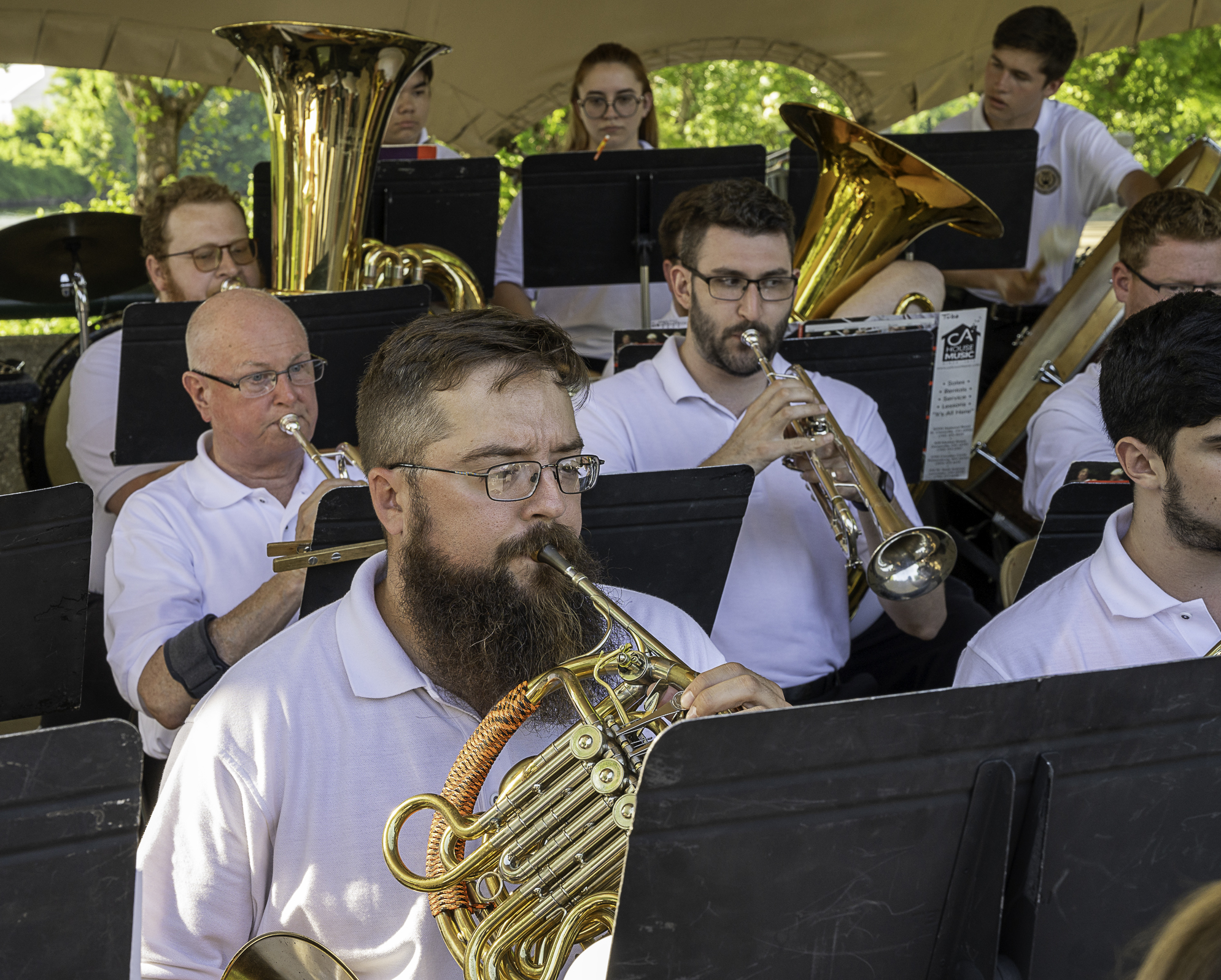 Photo of the Zanesville Memorial Band
